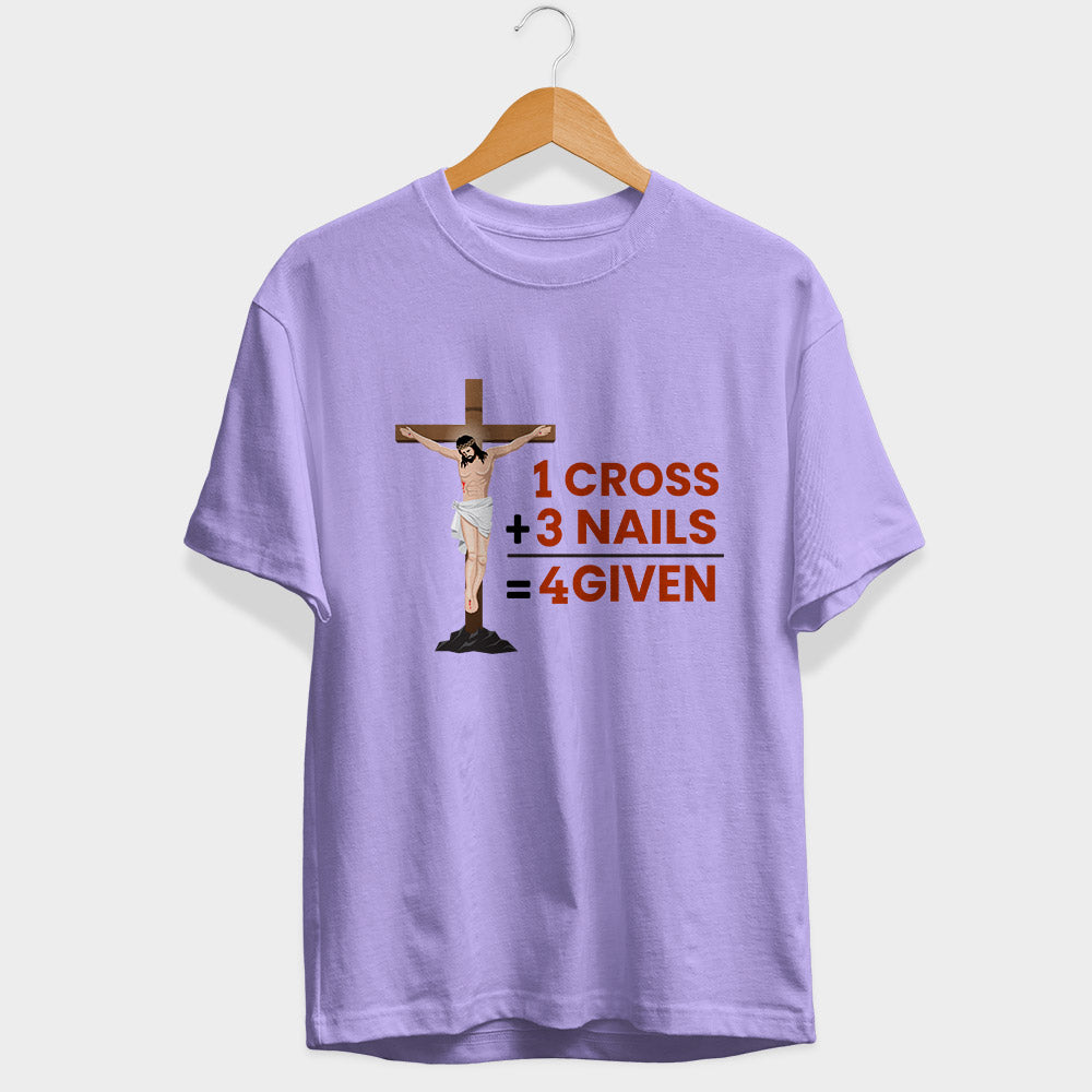 1 Cross 3 Nails 4 Given Sleeve T-Shirt