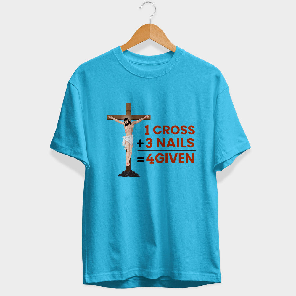 1 Cross 3 Nails 4 Given Sleeve T-Shirt