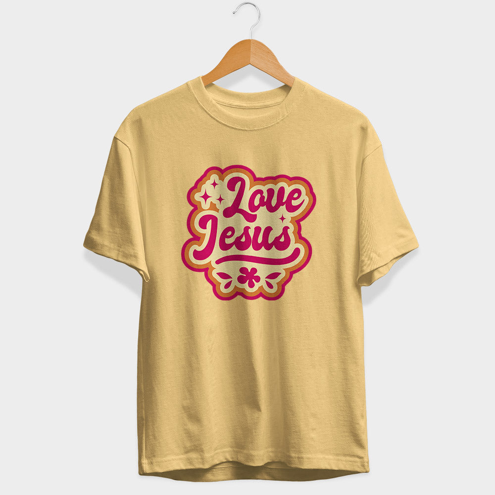 Love Jesus Half Sleeve T-Shirt