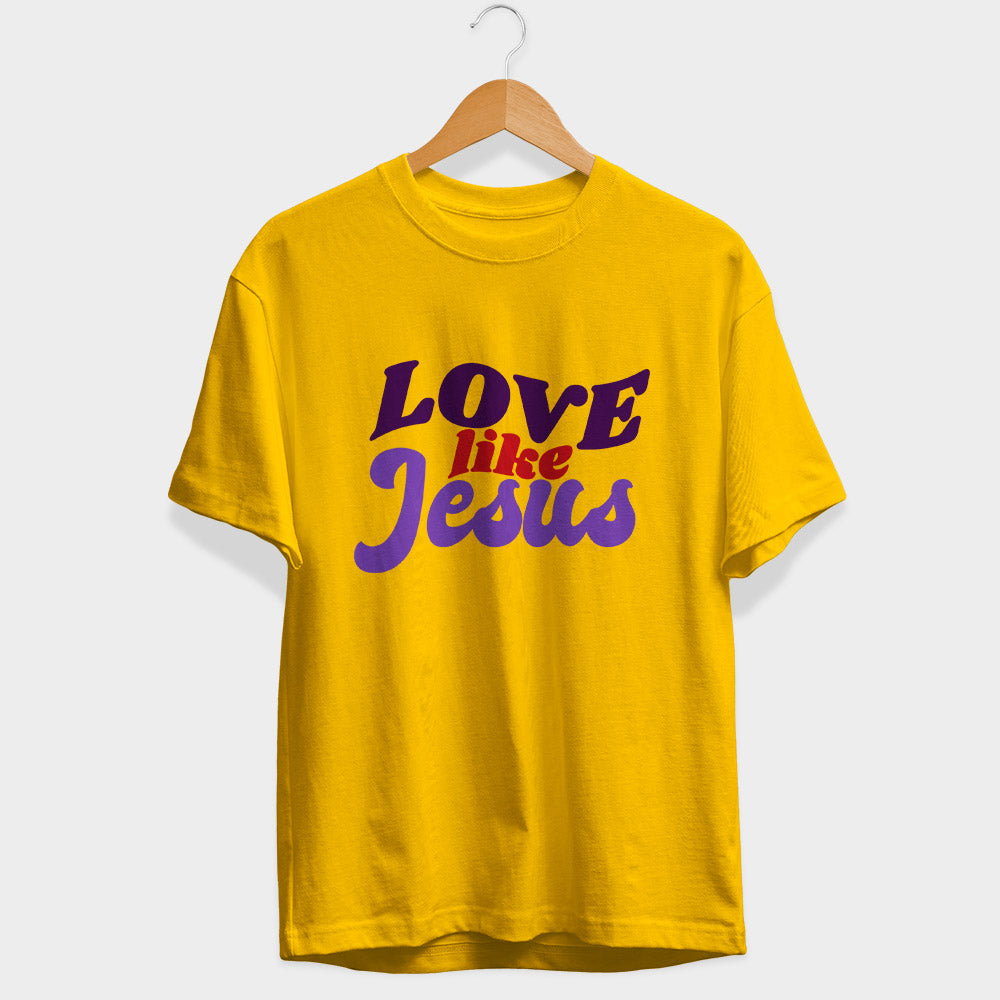 Love Like Jesus Half Sleeve T-Shirt