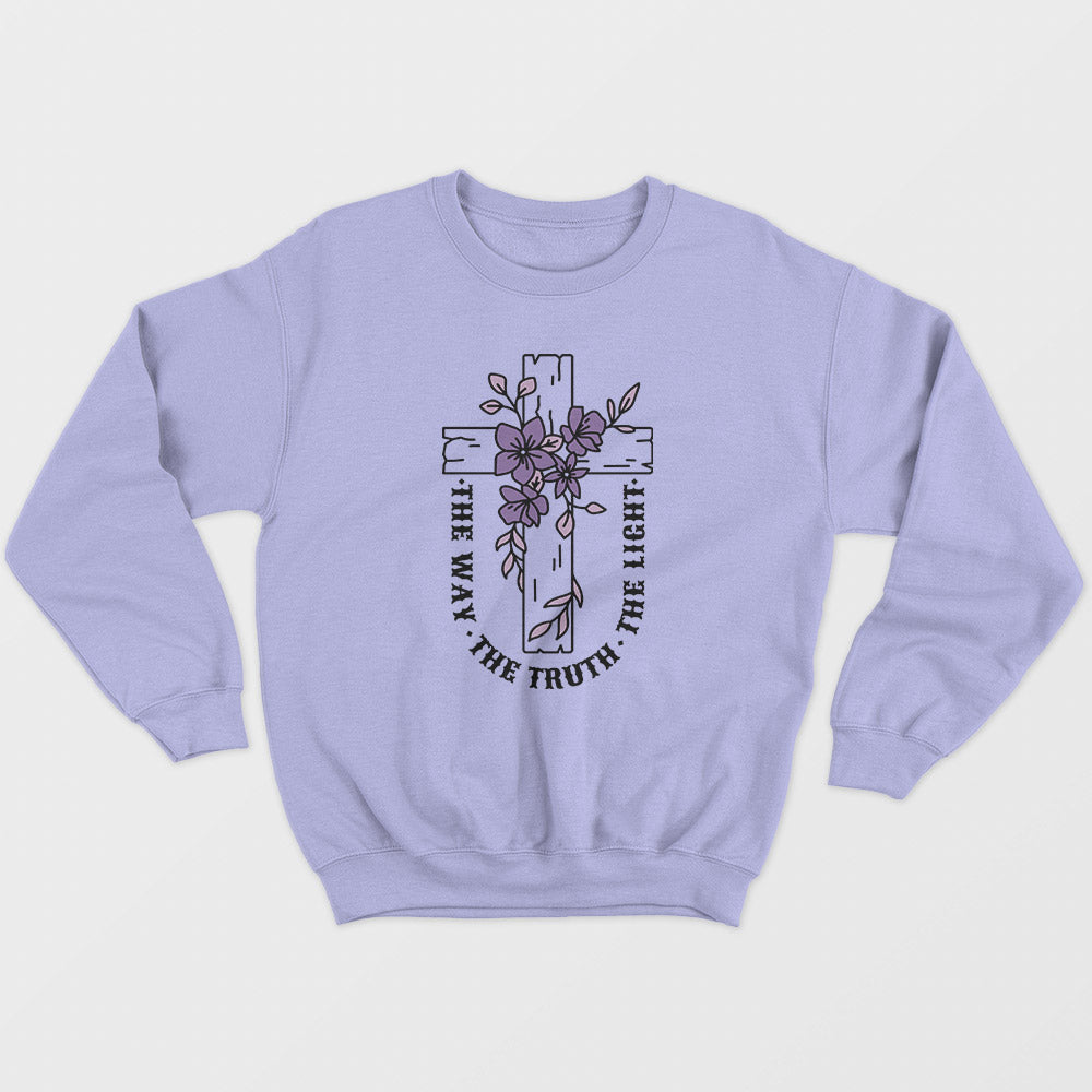 The Way The Truth The Light Unisex Sweatshirt