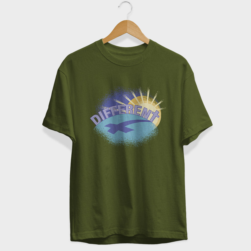 Different Half Sleeve T-Shirt