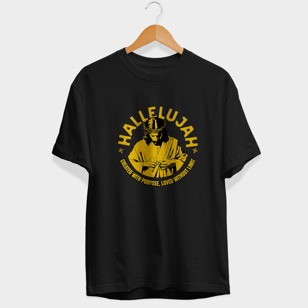 Hallelujah Half Sleeve T-Shirt