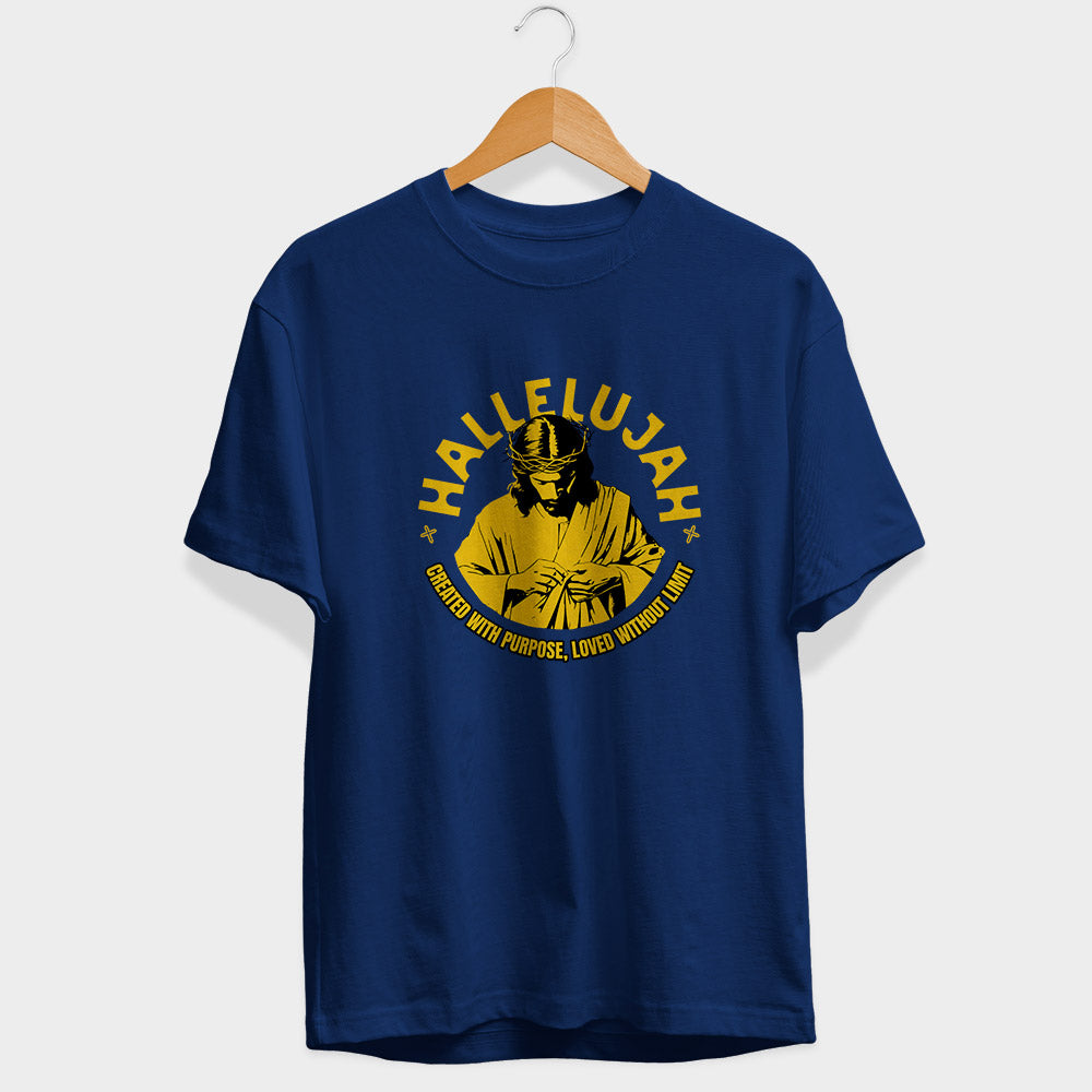 Hallelujah Half Sleeve T-Shirt