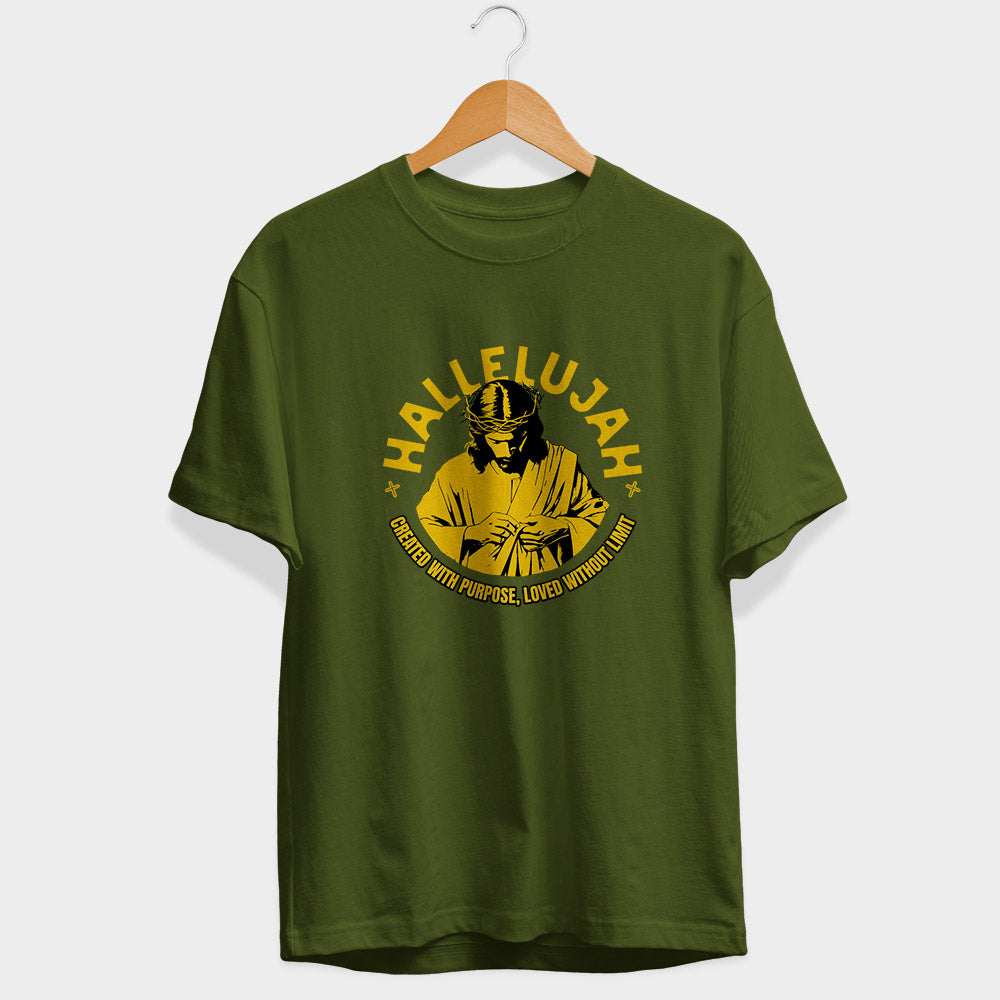 Hallelujah Half Sleeve T-Shirt