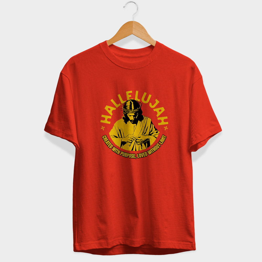 Hallelujah Half Sleeve T-Shirt