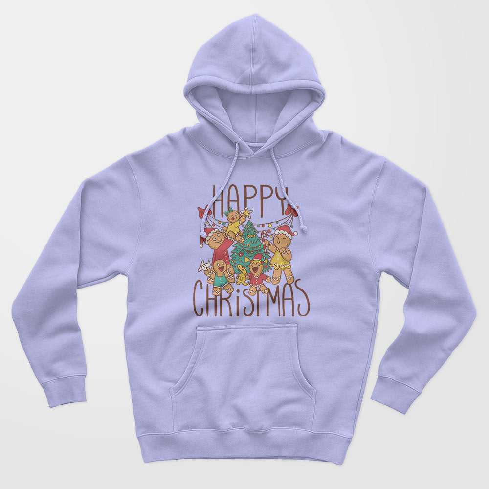 Happy Christmas Tree Unisex Hoodie