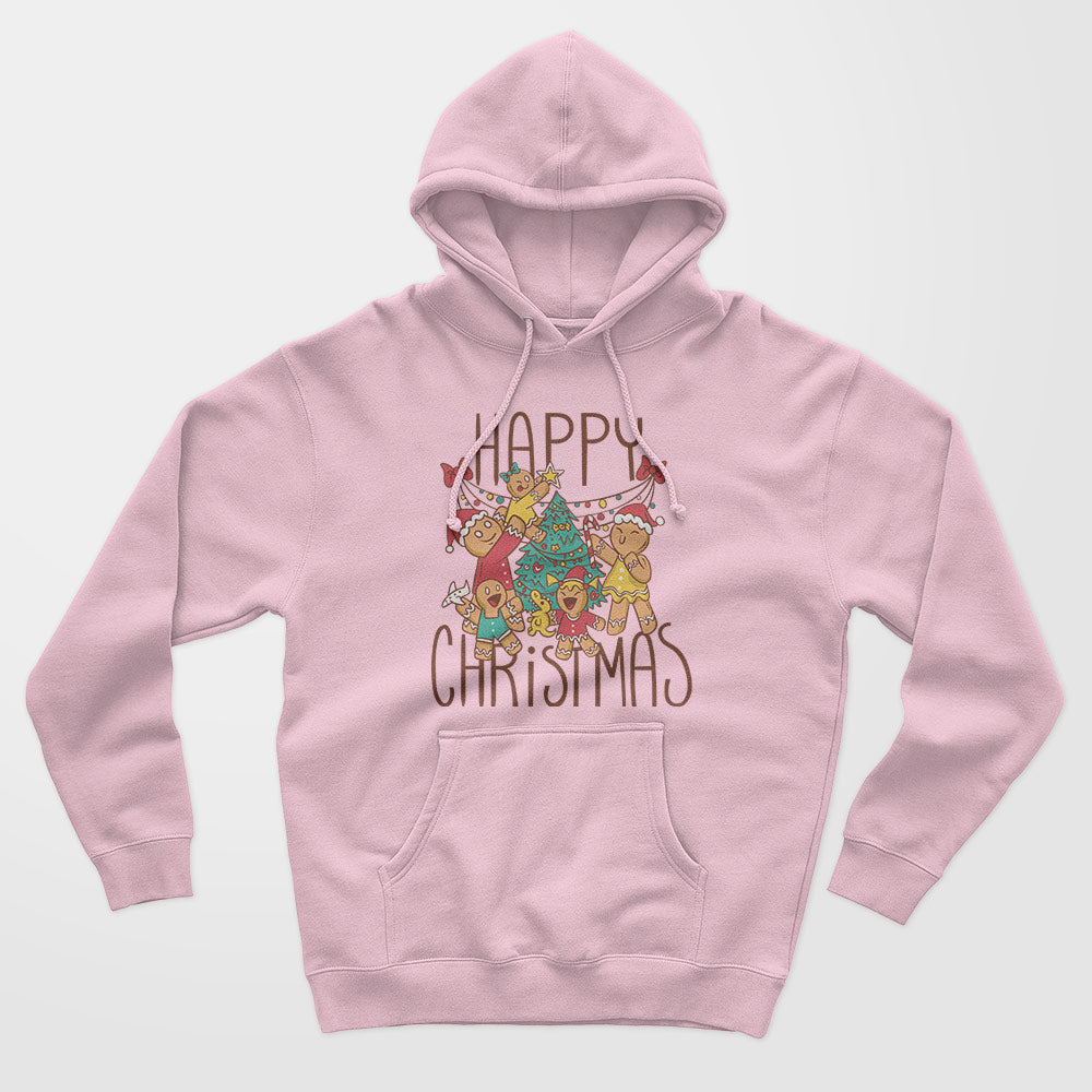 Happy Christmas Tree Unisex Hoodie