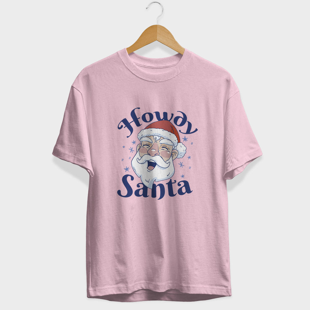 Howdy Santa Half Sleeve T-Shirt