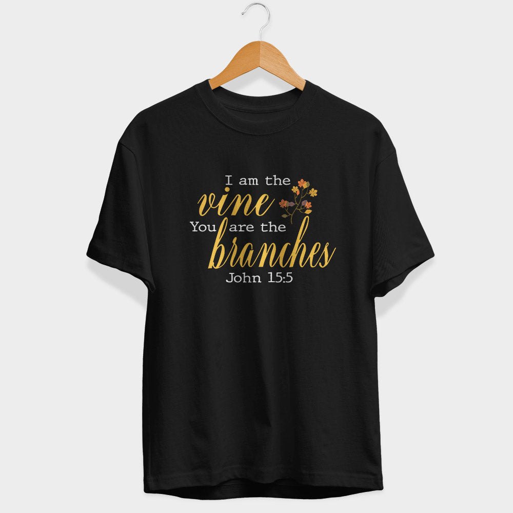 I Am The Vine Half Sleeve T-Shirt