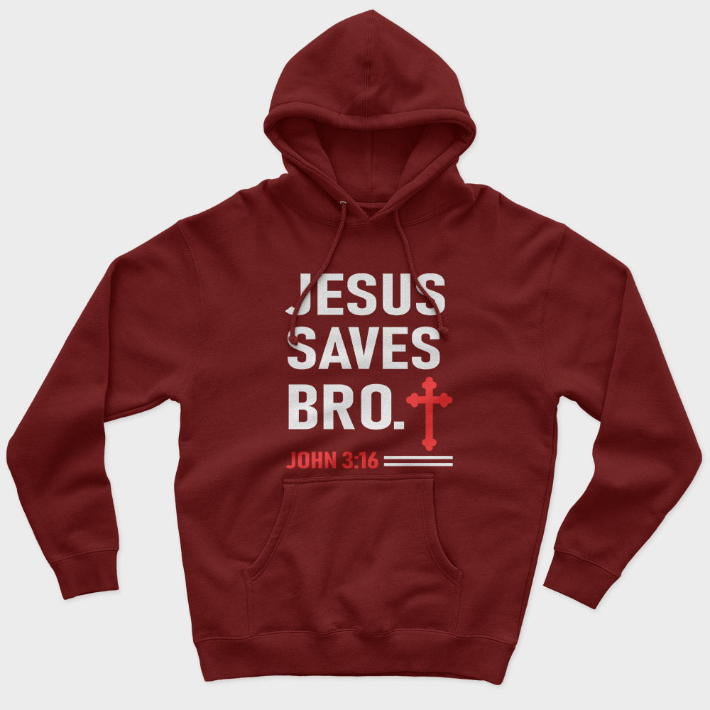 Jesus Saves Bro Unisex Hoodie