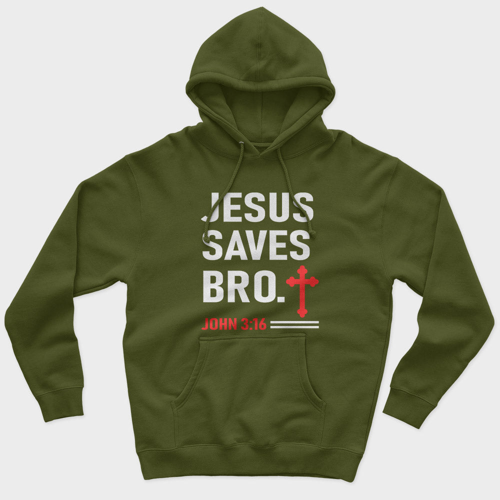 Jesus Saves Bro Unisex Hoodie