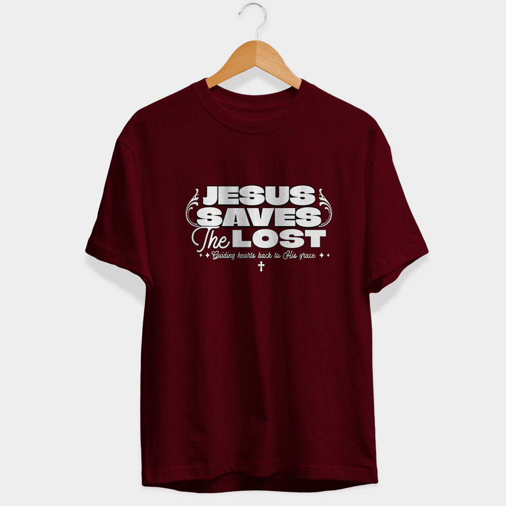 Jesus Saves The Lost Half Sleeve T-Shirt