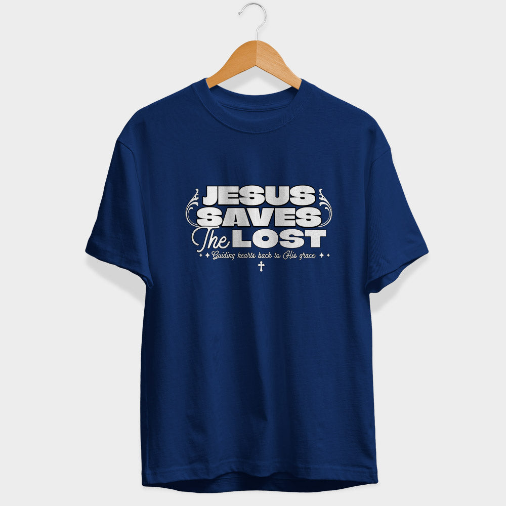 Jesus Saves The Lost Half Sleeve T-Shirt