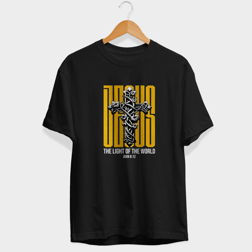 Jesus The Light Of The World Half Sleeve T-Shirt