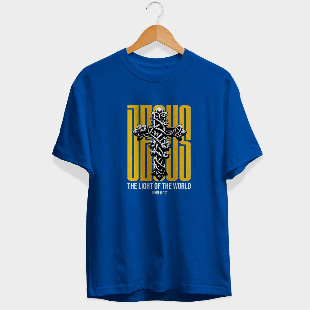 Jesus The Light Of The World Half Sleeve T-Shirt