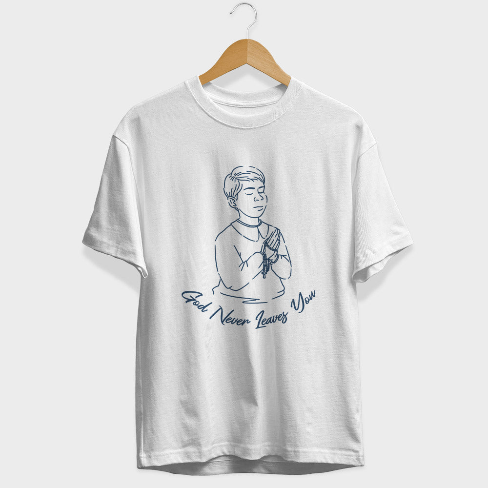 Praying Boy Half Sleeve T-Shirt