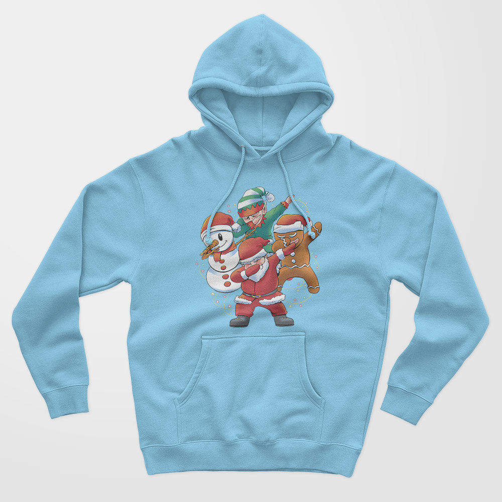 Santa And Friends Unisex Hoodie