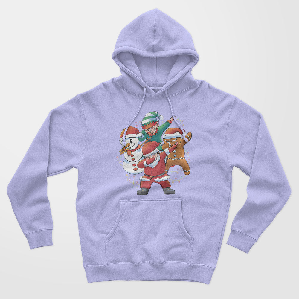 Santa And Friends Unisex Hoodie