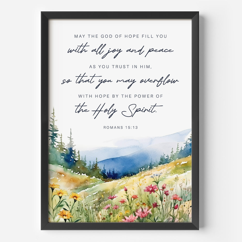 The Holy Spirit Framed Poster