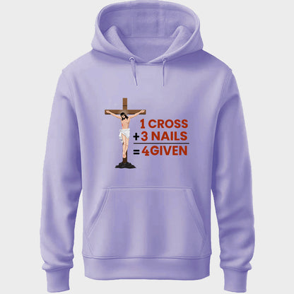 1 Cross 3 Nails 4 Given Unisex Hoodie