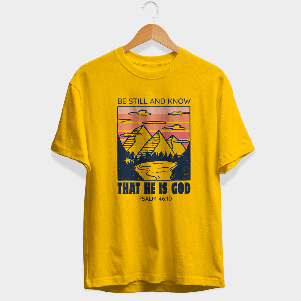 That He Is God Half Sleeve T-Shirt