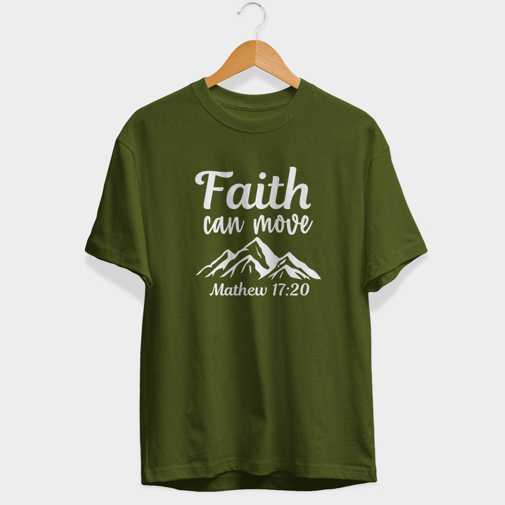 Faith Can Move Half Sleeve T-Shirt