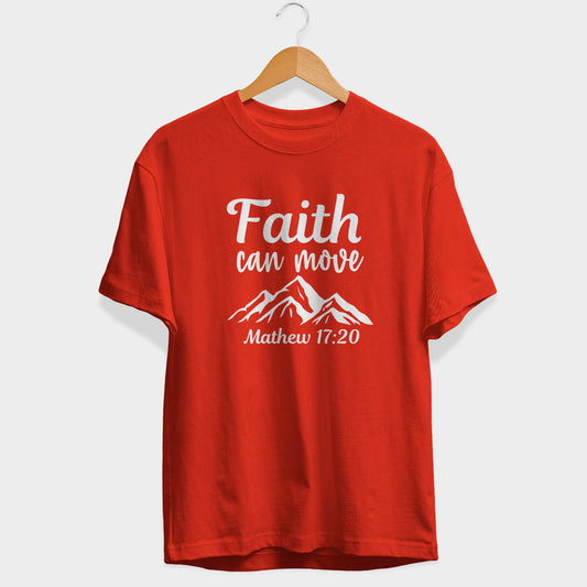 Faith Can Move Half Sleeve T-Shirt