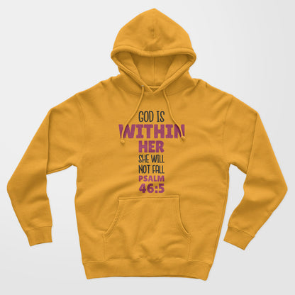 God Is Within Her Unisex Hoodie