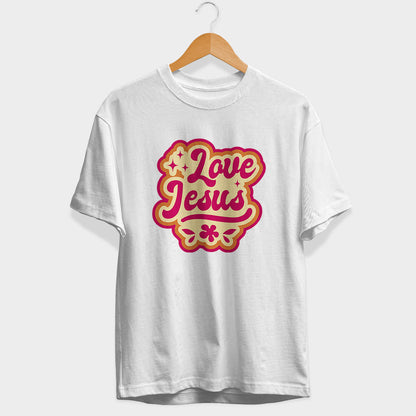 Love Jesus Half Sleeve T-Shirt
