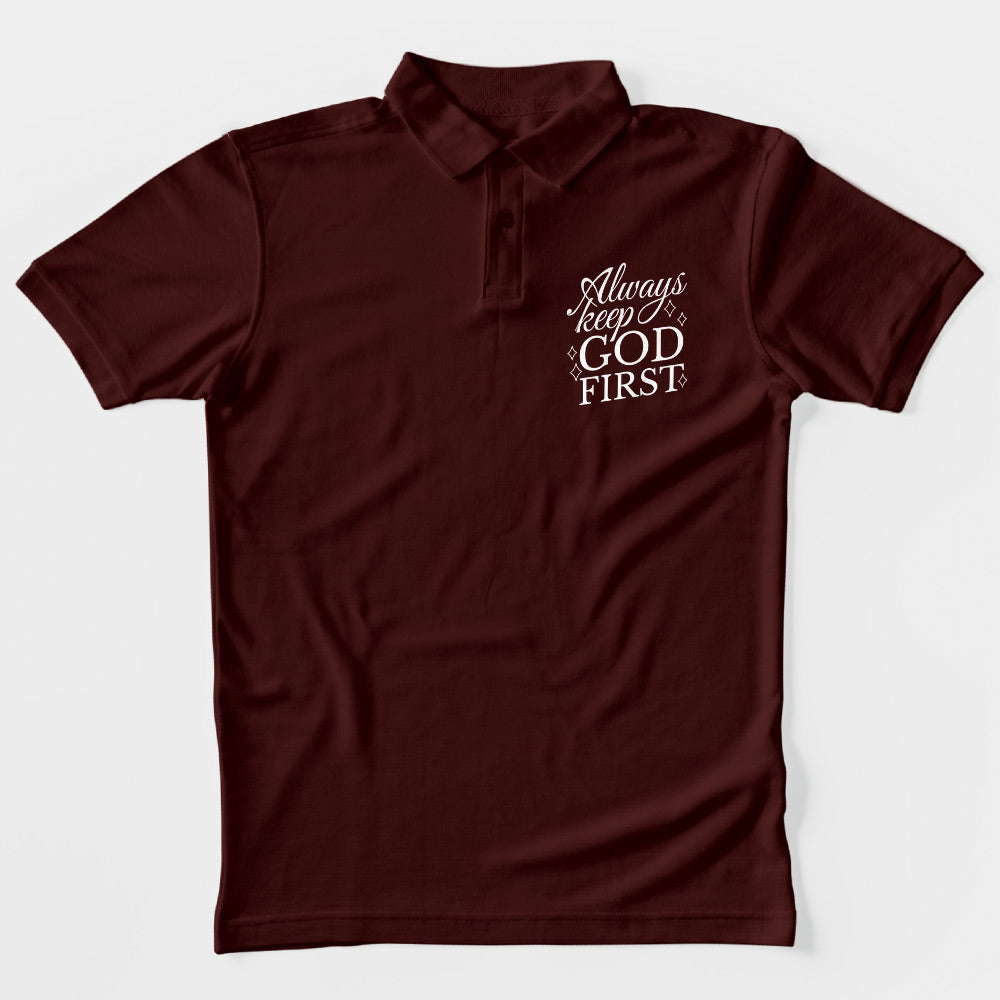 Always Keep God First Polo T-Shirt