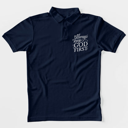 Always Keep God First Polo T-Shirt