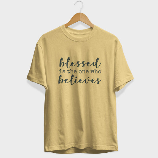 Blessed Believes Half Sleeve T-Shirt