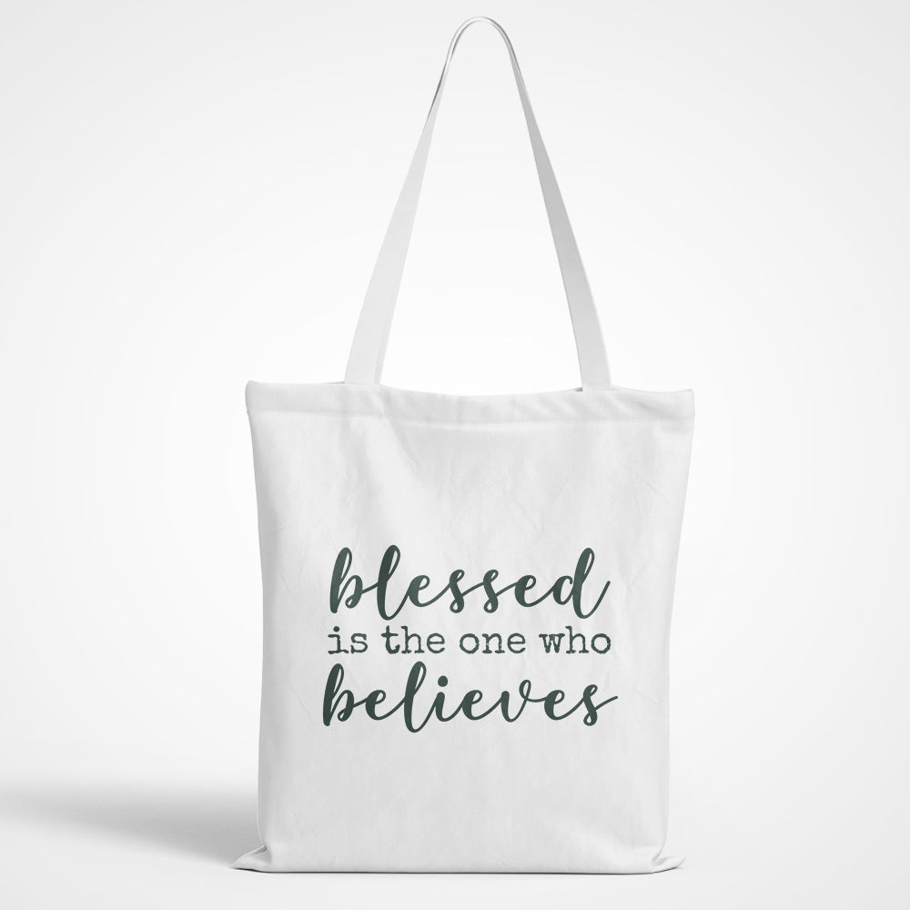 Blessed Believes Tote Bag