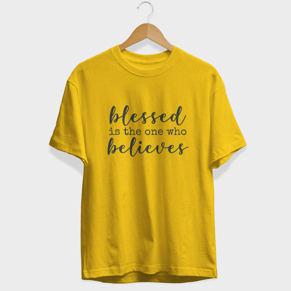 Blessed Believes Half Sleeve T-Shirt