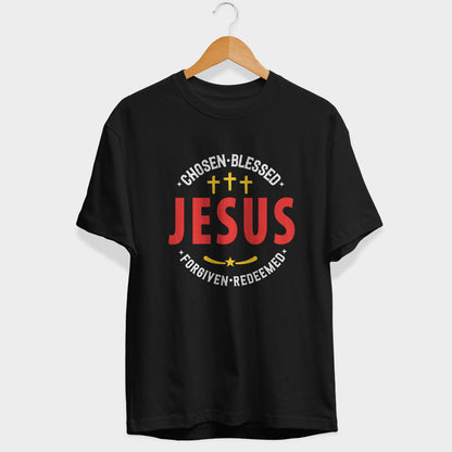 Jesus Blessed Half Sleeve T-Shirt