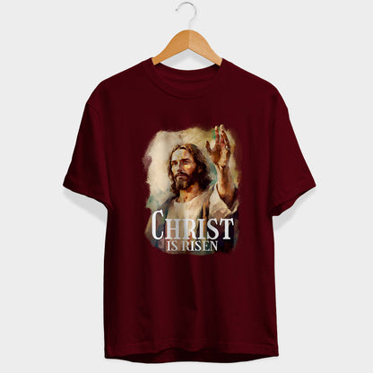 Christ Is Risen Half Sleeve T-Shirt