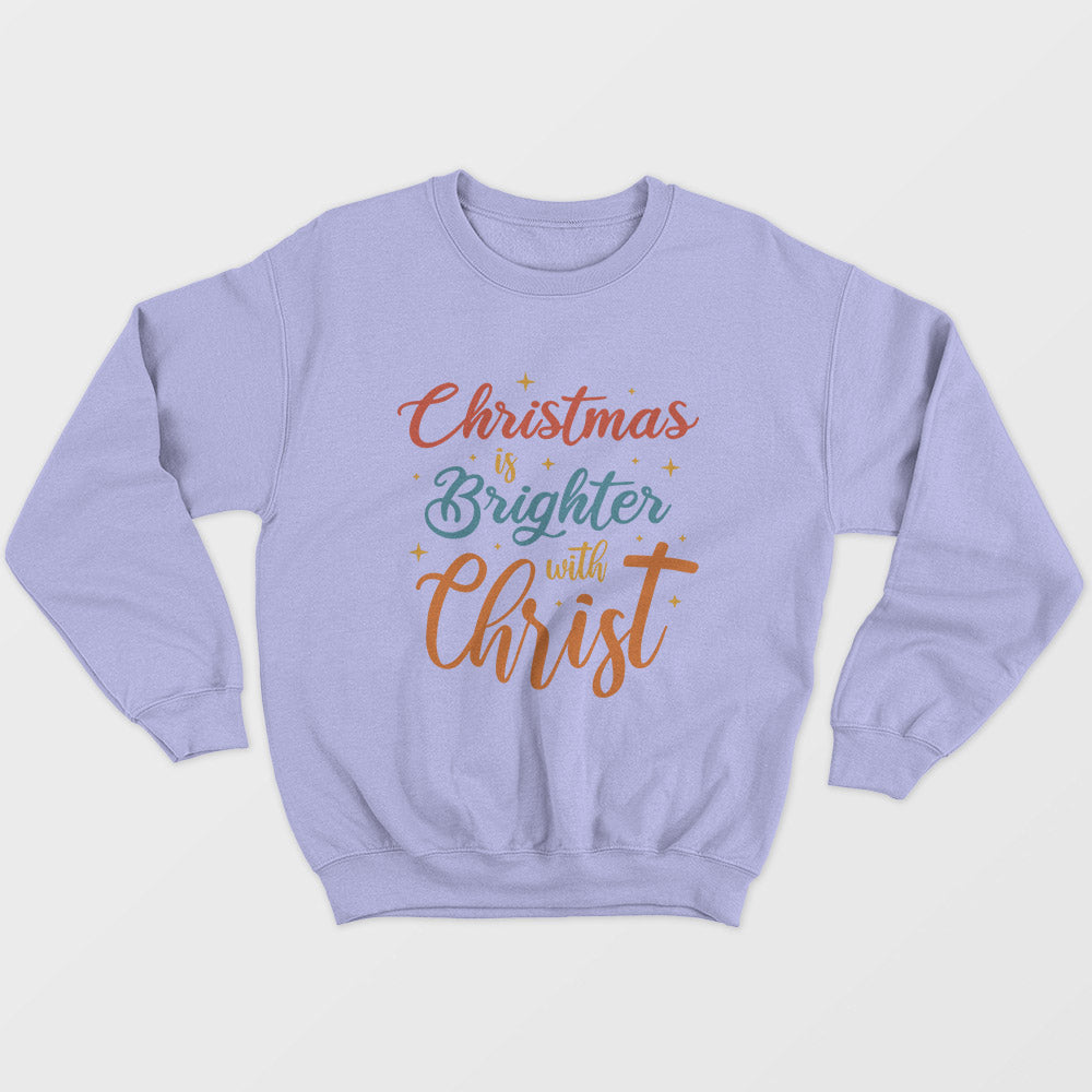 Brighter With Christ Unisex Sweatshirt