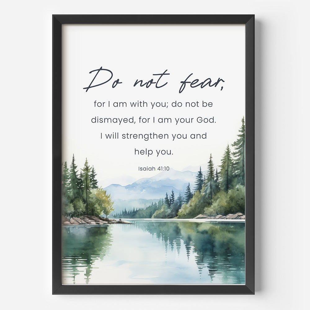 Do Not Fear Framed Poster