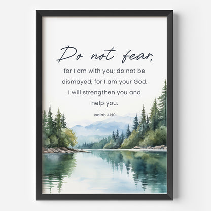 Do Not Fear Framed Poster