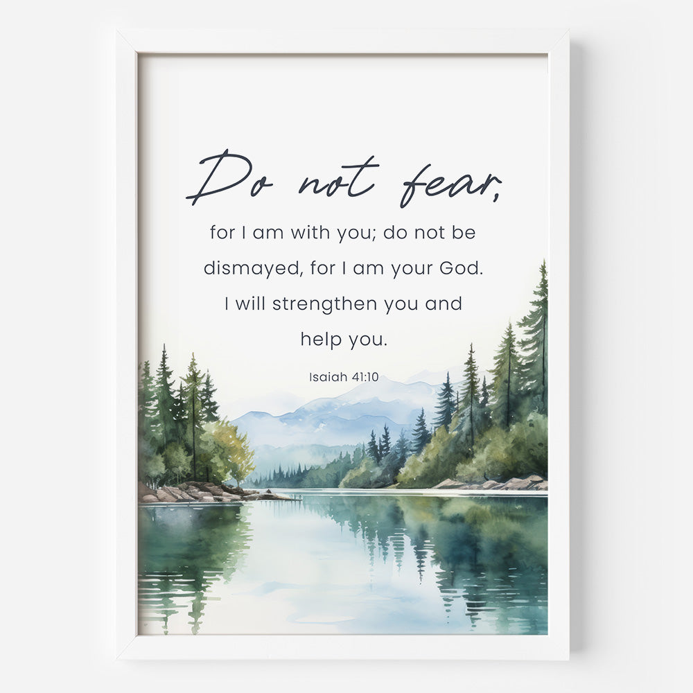 Do Not Fear Framed Poster