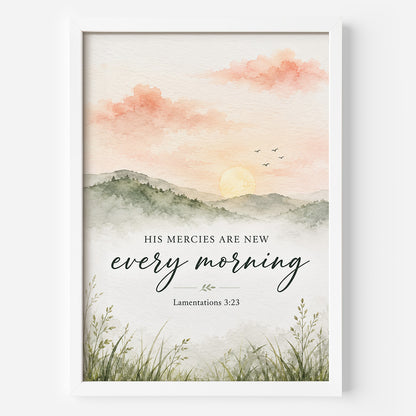 Every Morning Framed Poster