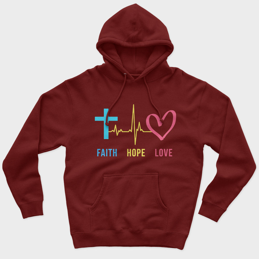 Faith Hope Love Unisex Hoodie