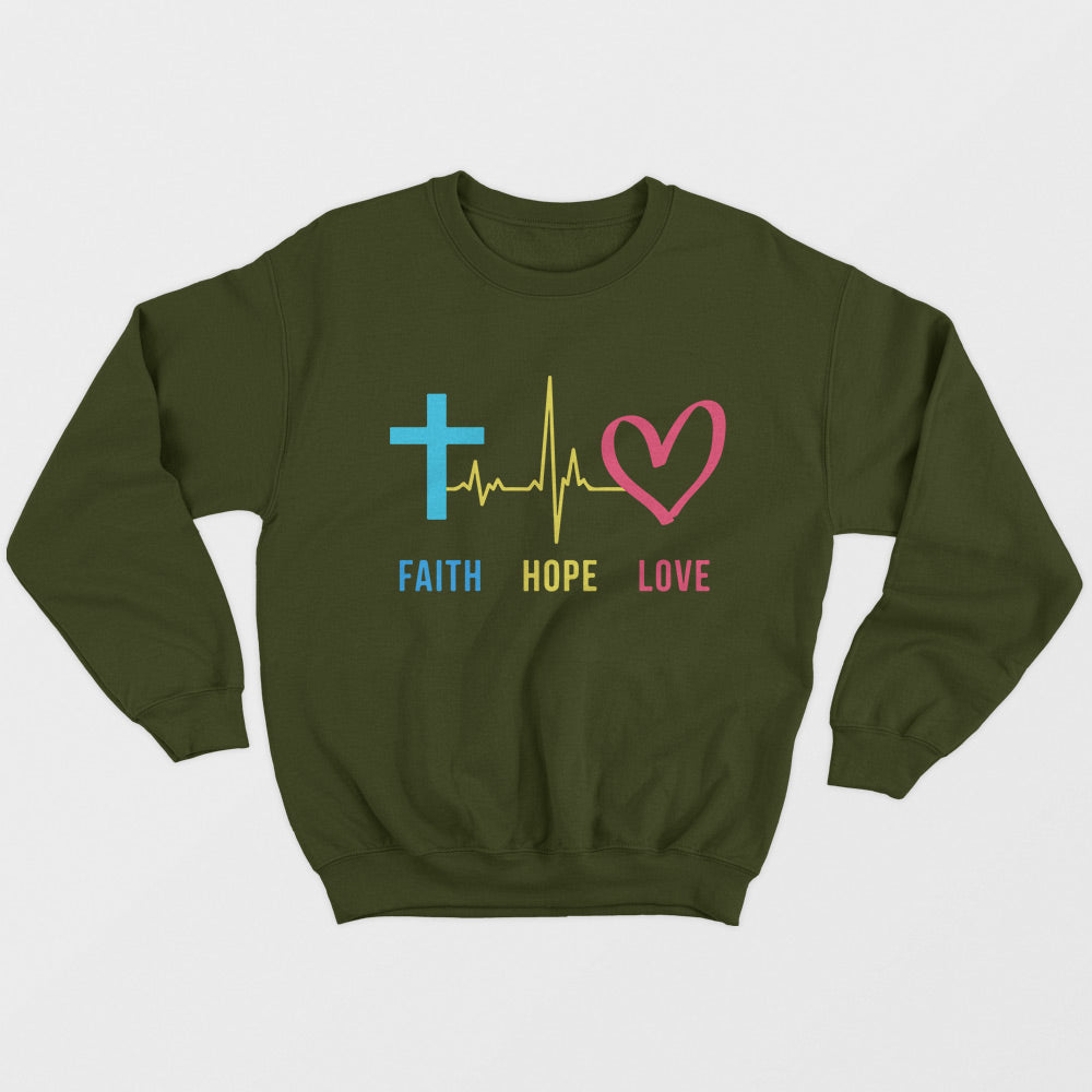 Faith Hope Love Unisex Sweatshirt