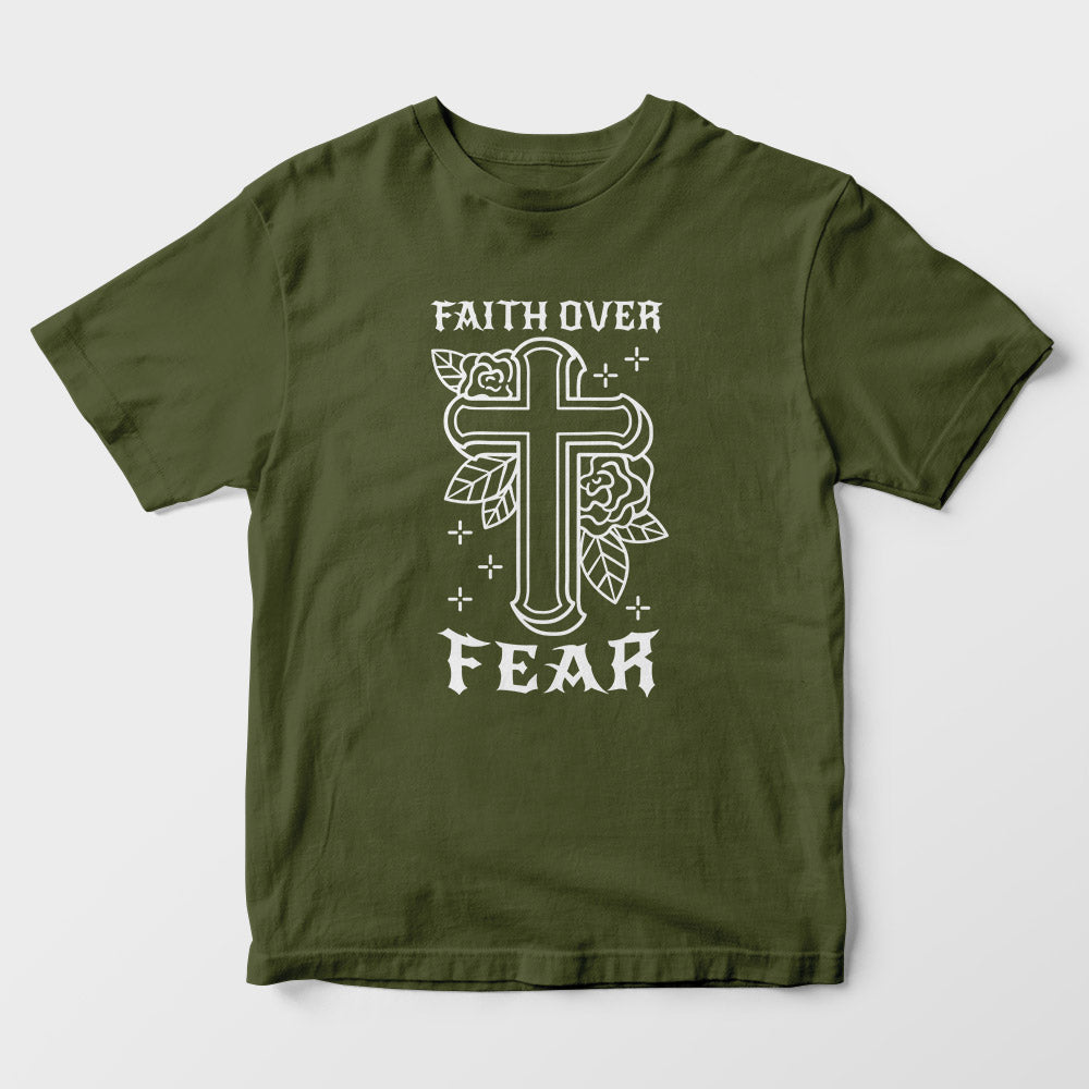 Faith Over Fear Kids T-Shirt