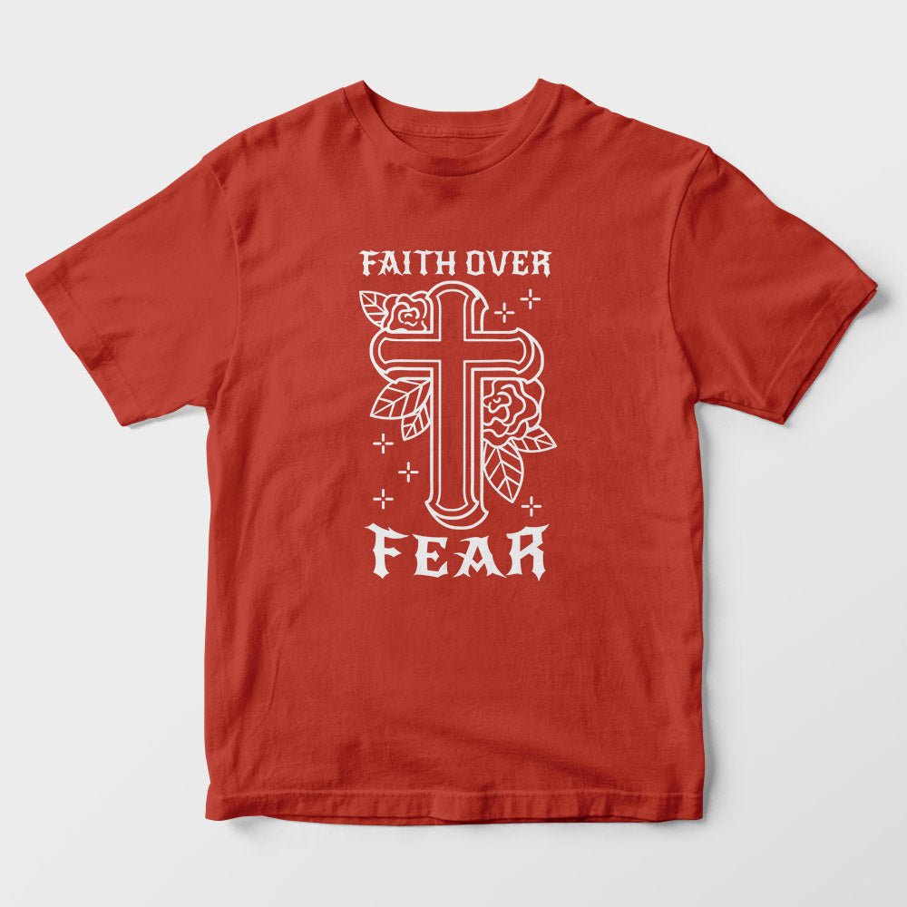 Faith Over Fear Kids T-Shirt