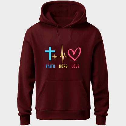 Faith Hope Love Unisex Hoodie
