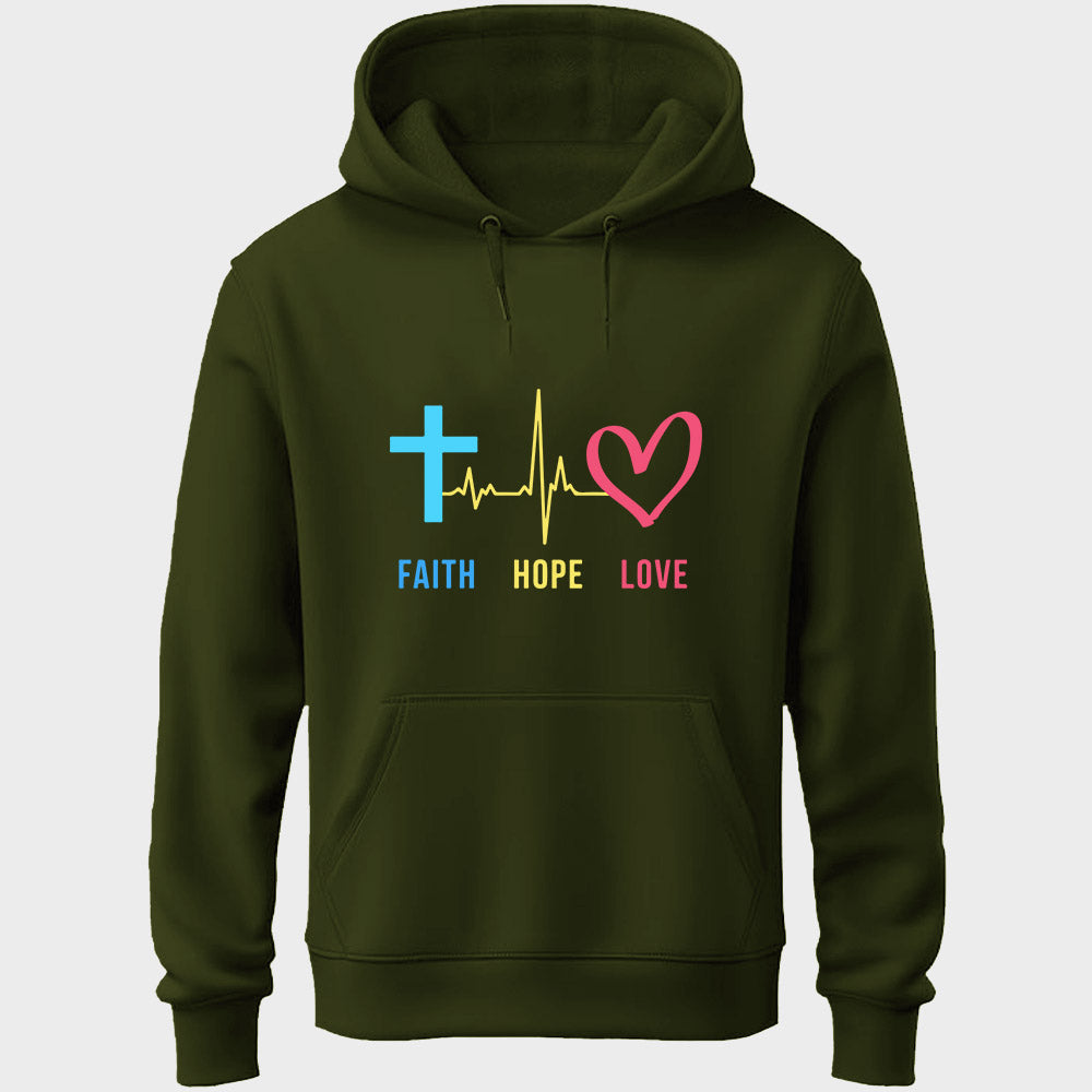 Faith Hope Love Unisex Hoodie