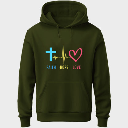 Faith Hope Love Unisex Hoodie