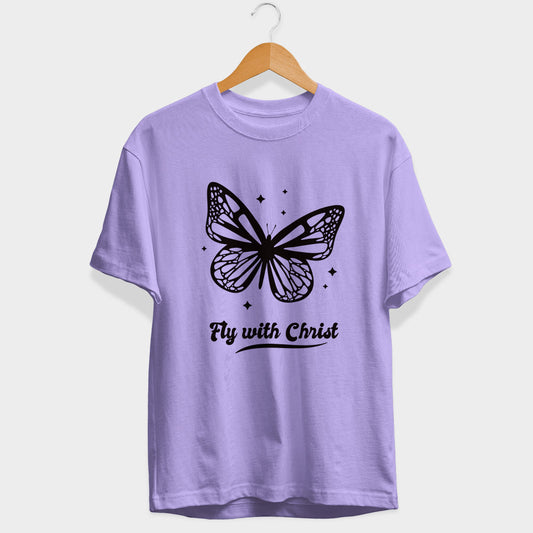 Fly With Christ Half Sleeve T-Shirt